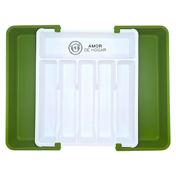 Organizador de cubiertos y utensilios de cocina
