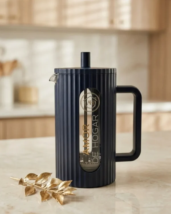 Prensa Francesa con Jarra de Vidrio 1 L - Café con Sabor más Intenso
