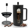 Prensa Francesa con Jarra Graduada de 1 Litro y Cubierta Protectora | Para Café Molido, Té e Infusiones