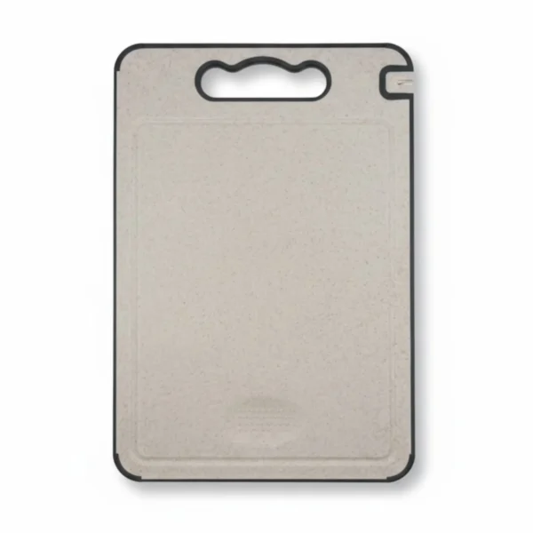 Tabla para Cortar de Acero Inoxidable 2 en 1, con afiador de cuchillos y rallador de ajo